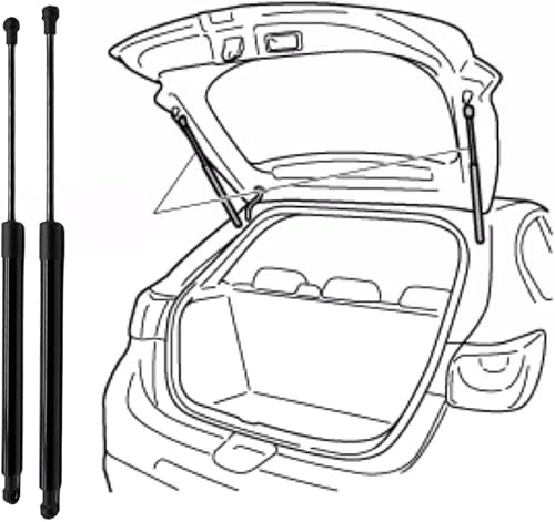 2 X Gasfeder Dämpfer Heckklappe für Hond-A FR-V FRV(BE) 2004-2011(OEM:04746SJD000)-51.2cm, Auto Kofferraum HeckklappendäMpfer Stoßdämpfer Heckklappen Streben Gasdruckdämpfer von zhangxin