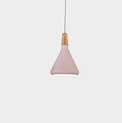 zhbotaolang Retro Pendelleuchten Modern LED - Deckenleuchten Kupfer Hängelampe Aluminium Wohnzimmer Küche Leuchten(Birne Nicht Enthalten) Rosa Klein von zhbotaolang