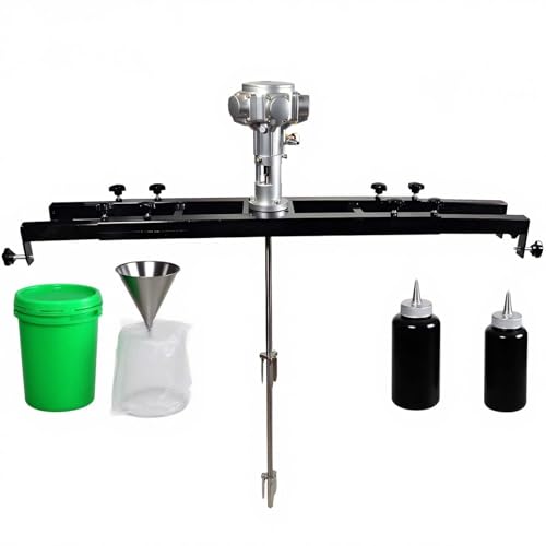 IBC Pneumatischer Luftmischer Mit Automatischem Faltpropeller, Stabile Halterung Für Tonnen, Industrieller Rührer Für Farbe, Chemikalien, Klebstoffe, Kosmetik(3cylinders) von zhenmaster