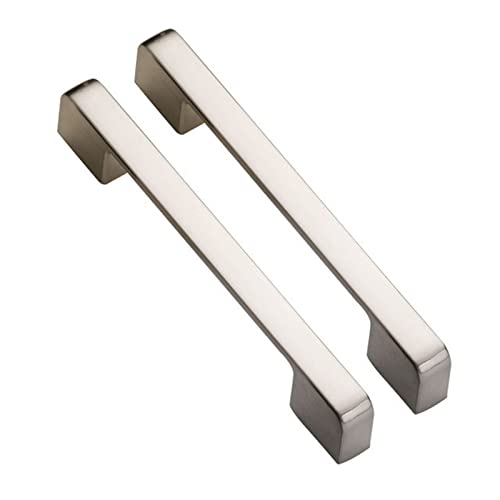 2 Stück Griffe für Küchenschränke Türgriffe Küche Küchengriffe Edelstahl Gebürstet Möbelgriffe Vintage Schrankgriffe Edelstahl Möbelgriffe Edelstahl (96mm) von zhijiaqian456