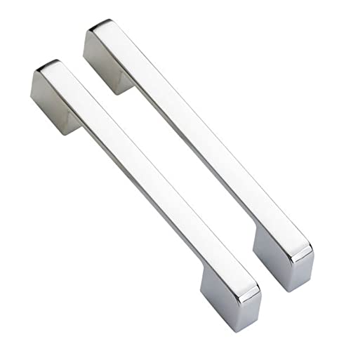 2 Stück Türgriff Edelstahl Möbel Griffen Kabinett Griffe Schrankgriffe Silber Schrank Schublade Türgriff Stangengriff (224mm) von zhijiaqian456