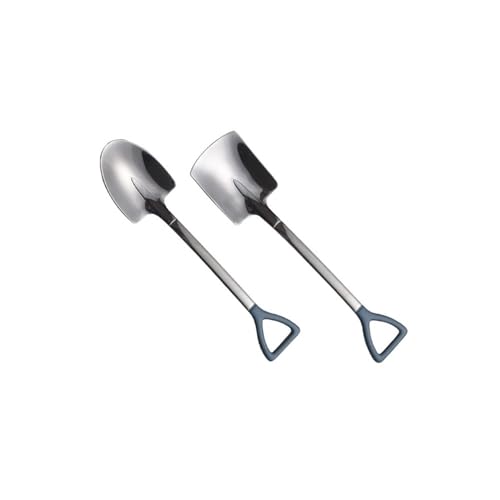 Löffel, 2 Dessertlöffel und Servierlöffel aus 304 Edelstahl Löffel, 2 Dessertlöffel und Servierlöffel aus 304 Edelstahl von zhongqunli