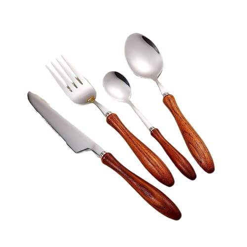 Löffel, Besteckset aus Edelstahl 304 (4-teilig) von zhongqunli