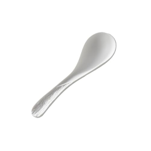 Löffel, Haushaltslöffel, Keramiklöffel for Suppen und Esslöffel(White) von zhongqunli