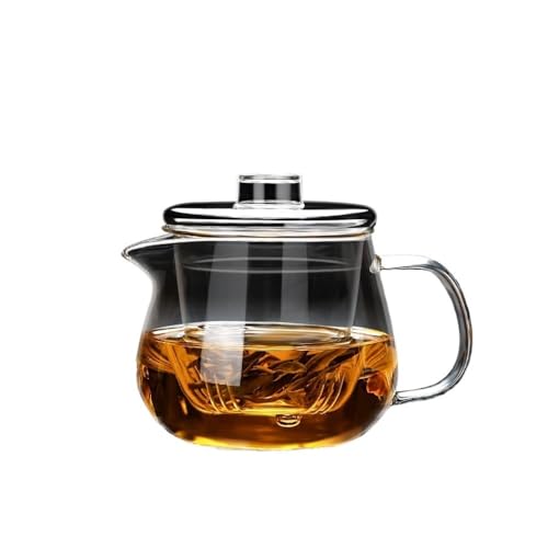 Teekanne, Hitzebeständige Teekanne aus Glas for das Aufbrühen zu Hause – sicher und langlebig von zhongqunli