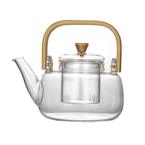 Teekessel aus dickem, hitzebeständigem Glas mit Ausgussfilter – for Aufbrühen von Blumen- und Kräutertee Teekessel aus dickem, hitzebeständigem Glas mit Ausgussfilter – for Aufbrühen von Blumen- und Kräutertee von zhuyanbo007
