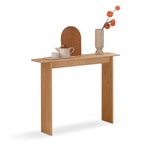 zhuyanbo007 Eingangstisch Konsolentisch aus Massivholz, 39" schmaler Sofatisch for das Wohnzimmer für Eingangsbereich, Flur, Wohnzimmer, Foyer von zhuyanbo007