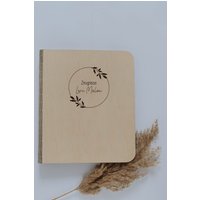 Personalisierte Dina4 Zeugnismappe/Zeugnisordneraus Holz & Mit Ringbuchmechanik/Nachhaltiges Geschenk Zur Einschulung Oder Schulanfang von zieglereiShop