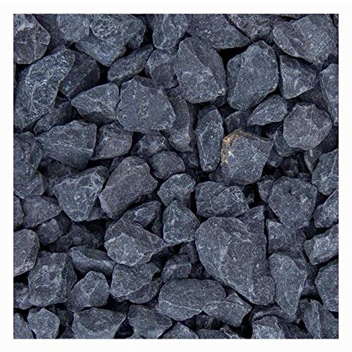 zierkiesundsplitt Basalt Ziersplitt 1000kg Big Bag 2-5mm, 5-8mm, 8-11mm, 8-16mm, 16-32mm (8-16mm) von zierkiesundsplitt