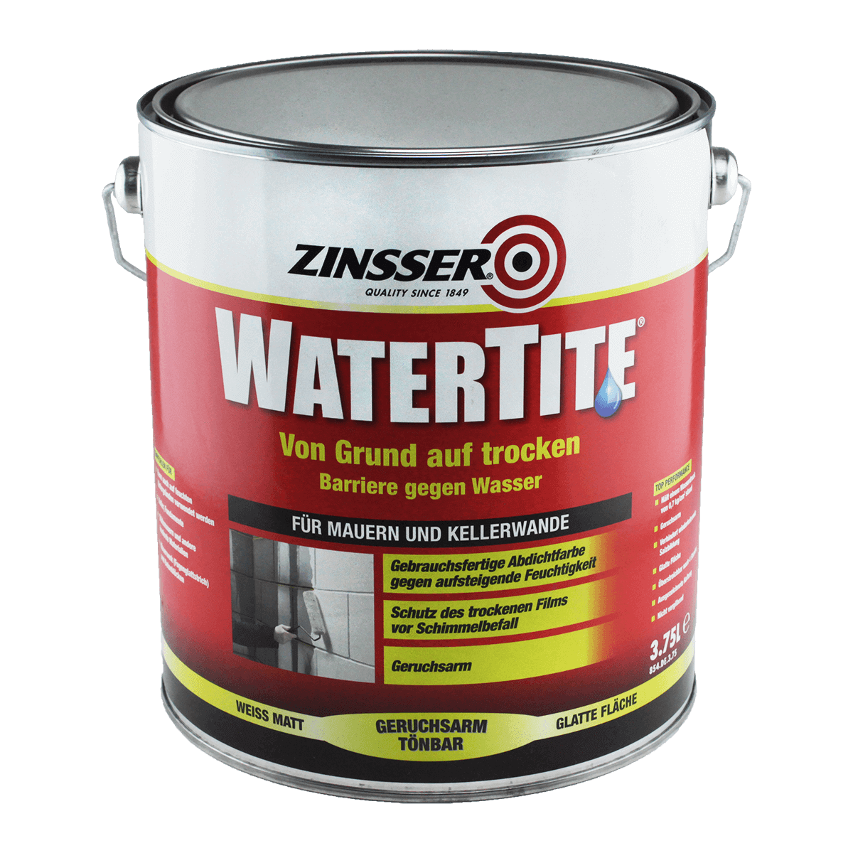 Zinsser Watertite Isolier & Abdichtungsfarbe Zinsser Watertite Isolier & Abdichtungsfarbe von zinsser