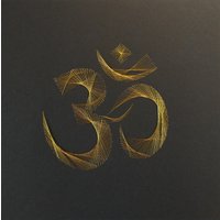 Om - Aum Ohm Hand Embroidered Energetic Picture | Sacred Symbol Spiritual Art Om - Aum Ohm Hand Embroidered Energetic Picture | Sacred Symbol Spiritual Art von zirkusi