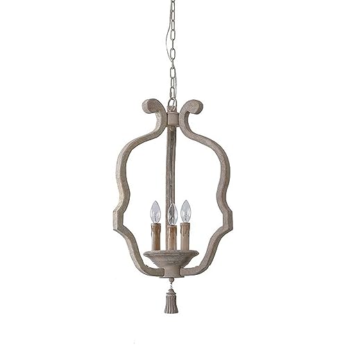 zishuo shop Wandlampen, Einfache Kunst Nostalgischer Kronleuchter Retroe Schnitzerei Handwerkndelleuchte Wohnzimmer Esszimmer Schlafzimmer Dekoration Deckenleuchte E14 Home Dekobeleuchtungpen von zishuo shop