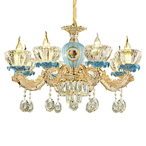 zishuo shop Wandlampen, Leuchten Für Wohnzimmer Kristall-Kronleuchter Einfache Led-Deckenleuchte Für Wohnzimmer Esszimmer Schlafzimmer 8-Armige Hängelampe zishuo shop Wandlampen, Leuchten Für Wohnzimmer Kristall-Kronleuchter Einfache Led-Deckenleuchte Für Wohnzimmer Esszimmer Schlafzimmer 8-Armige Hängelampe von zishuo shop