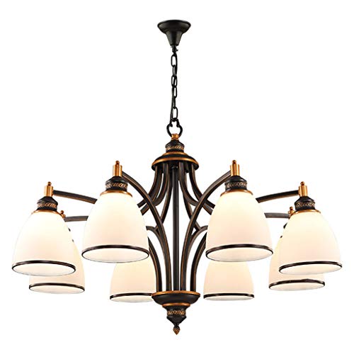 zishuo shop Wandlampen, Leuchten Für Wohnzimmer Licht Kronleuchterrsönlichkeit Schmiedeeisen Kronleuchter Schlafzimmer Restaurant Kronleuchter Wohnzimmerbeleuchtuheimbeleuchtung von zishuo shop