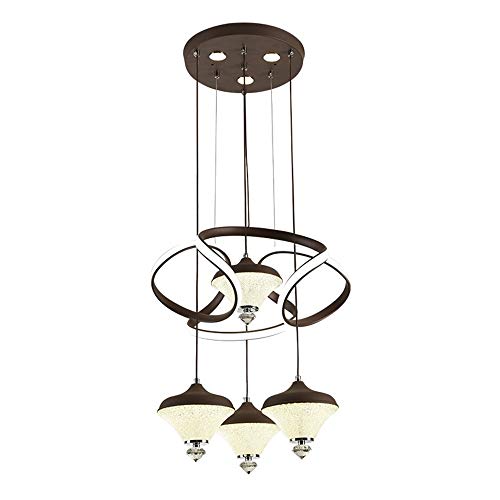 zishuo shop Wandlampen, Leuchten Für Wohnzimmer Licht Modernermalistischer Esszimmer-Kronleuchter Nordischer Einfacher Esszimmer-Restaurant-Kronleuchter Bar Hängelamled Moderne Beleuchtung/a/Neutrales von zishuo shop