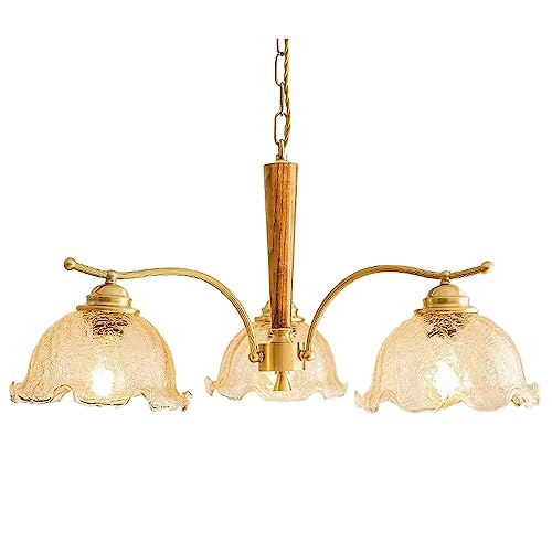 zishuo shop Wandleuchten, Französischer Luxus-Glas-Kronleuchter, Retro-Messing-Asche-Kunst-Pendelleuchte, Wohnzimmer-Restaurant-Hotel-Dekoration, Hängeleuchter, E26, 5 Lichter, Verstellbare Innenbeleu zishuo shop Wandleuchten, Französischer Luxus-Glas-Kronleuchter, Retro-Messing-Asche-Kunst-Pendelleuchte, Wohnzimmer-Restaurant-Hotel-Dekoration, Hängeleuchter, E26, 5 Lichter, Verstellbare Innenbeleu von zishuo shop