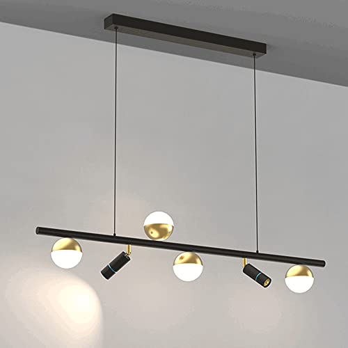 zishuo shop Wandleuchten, Nordischer Kreativer Langer Kombinationskronleuchter, Einfache Moderne Metallkunst-Pendelleuchte, Heimrestaurant-Bar-Dekoration, Hängekronleuchter, Led-Innenbeleuchtung/a/a von zishuo shop