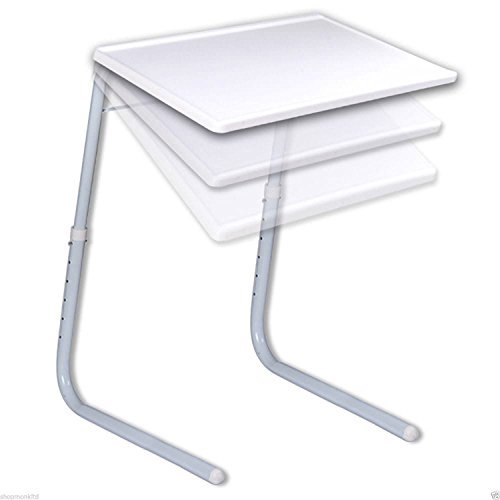 zizzi Portable Adjustable Folding Table Mate Tv Dinner Laptop Travelling Bed Tray Desk by von SVE