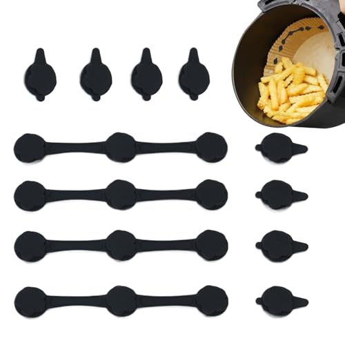 zjhukfmc 4 Stück Air Fryer Magnete für Pergamentpapier,10,5cm silikon magnetschnallen für heißluftfritteuse,Hitzebeständig und verbrühsicher,für Familienpicknick Gemeinschaftskochveranstaltungen zjhukfmc 4 Stück Air Fryer Magnete für Pergamentpapier,10,5cm silikon magnetschnallen für heißluftfritteuse,Hitzebeständig und verbrühsicher,für Familienpicknick Gemeinschaftskochveranstaltungen von zjhukfmc