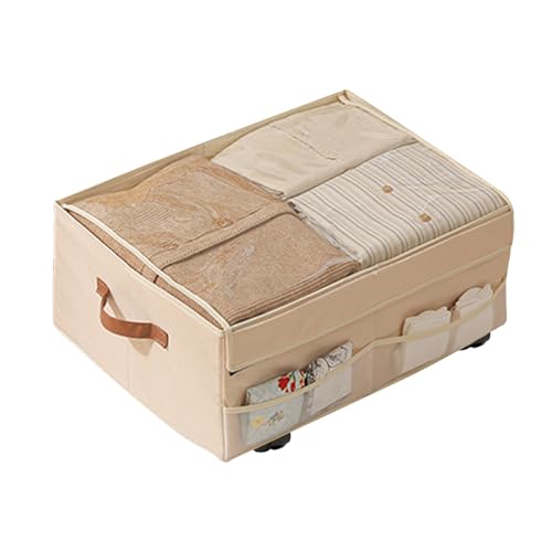 zjhukfmc Aufbewahrungsbox Mit Rädern,Klappbarer Rollbehälter Für Auto - Organizer-Box aus Oxford-Stoff mit Rädern für Garage, Reisen, Arbeitsplatz, Campingplatz und Wohnheim zjhukfmc Aufbewahrungsbox Mit Rädern,Klappbarer Rollbehälter Für Auto - Organizer-Box aus Oxford-Stoff mit Rädern für Garage, Reisen, Arbeitsplatz, Campingplatz und Wohnheim von zjhukfmc