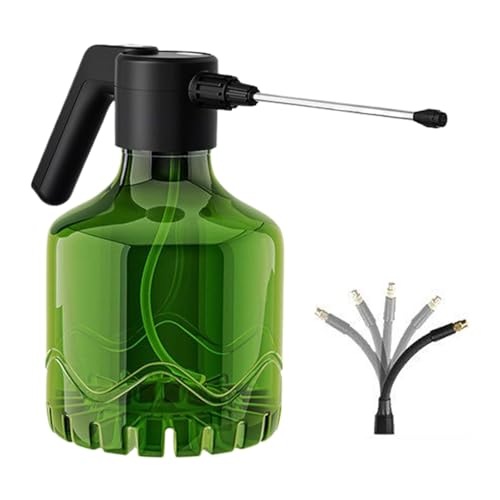 zjhukfmc Elektrischer Gartensprüher 2L | Tragbare Gießkanne für Topfblumen - USB-aufladbarer Sprüher für Rasen Autowaschen Tierpflege Terrasse Gewächshaus Outdoor-Pflanzen Unkrautjäckung von zjhukfmc
