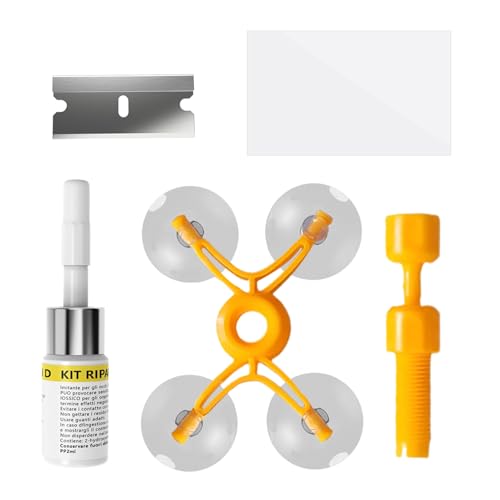 zjhukfmc Frontscheiben Riss Reparatur Set,Kleber Für Kratzer In Autoglas | 2ml Kompakte Glasreparatur Flüssigkeit Für Pkw Wohnmobile Limousinen zjhukfmc Frontscheiben Riss Reparatur Set,Kleber Für Kratzer In Autoglas | 2ml Kompakte Glasreparatur Flüssigkeit Für Pkw Wohnmobile Limousinen von zjhukfmc