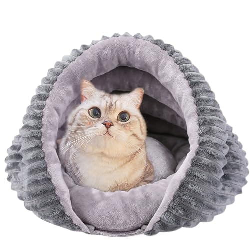 zjhukfmc Katzenbett Höhle | Gemütliches Katzennest Für Drinnen - Kuscheliges Tunnel Nest Wärmendes Design rutschfest Für Winter Schlafzimmer Balkon Reise Outdoor Weihnachten zjhukfmc Katzenbett Höhle | Gemütliches Katzennest Für Drinnen - Kuscheliges Tunnel Nest Wärmendes Design rutschfest Für Winter Schlafzimmer Balkon Reise Outdoor Weihnachten von zjhukfmc