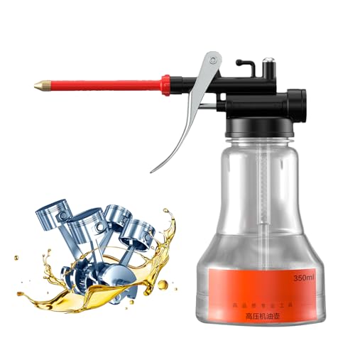 zjhukfmc Oiler Can,350ml Sprühöl - Schmierspender mit gerader Tülle für Garage Kleingeräte Elektronik Industrie von zjhukfmc