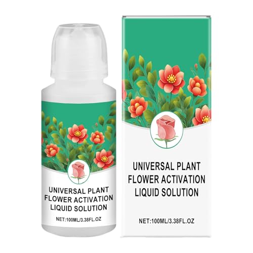 zjhukfmc Schnittblumennahrung,Flüssig 100ml Zimmerpflanzendünger | Gartenzubehör für Blütenwachstum Bewässerung Gemüseertrag Outdoor Indoor von zjhukfmc