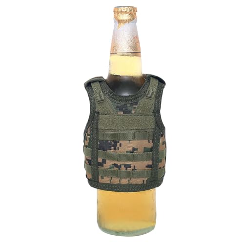 zjhukfmc Tacticals Mini-Bierwesten - Mehrzweck-Getränkeweste mit verstellbaren Schultergurten | Wärmedämmungs-Taktik-Getränkekühler für 12oz-16oz Dosen und Flaschen zjhukfmc Tacticals Mini-Bierwesten - Mehrzweck-Getränkeweste mit verstellbaren Schultergurten | Wärmedämmungs-Taktik-Getränkekühler für 12oz-16oz Dosen und Flaschen von zjhukfmc