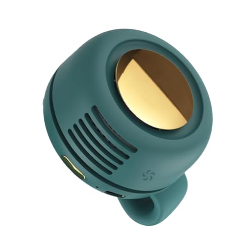 zjhukfmc Tragbarer Clip-Ventilator | Persönlicher Ventilator Mit Klemmvorrichtung,Leiser Akku-Betriebener Ventilator Für Camping, Wanderausrüstung Und Körperkühlung von zjhukfmc