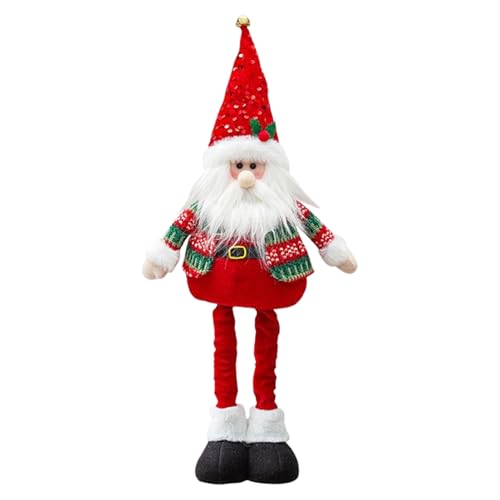 zjhukfmc Weihnachtswichtel Plüsch - Santa Claus Figur Schreibtischdekoration Plüschtiere | Wohndeko Partyzubehör | Büro Schreibtisch Wohnheim von zjhukfmc