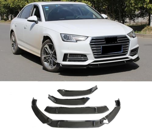 zjxcnb Auto Frontspoiler Lippe Für Audi A4 B9 2019, Frontlippe Spoiler Frontstoßstange Lip Splitter Diffusor Antikollisionsschutz Zubehör zjxcnb Auto Frontspoiler Lippe Für Audi A4 B9 2019, Frontlippe Spoiler Frontstoßstange Lip Splitter Diffusor Antikollisionsschutz Zubehör von zjxcnb