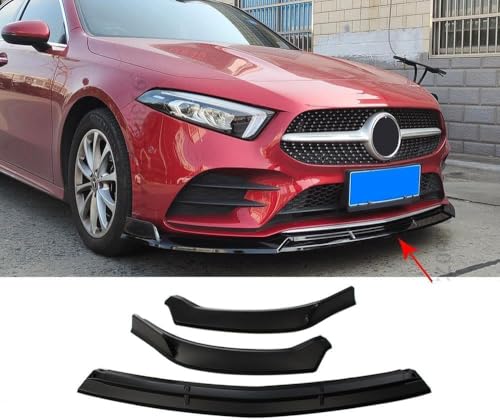 zjxcnb Auto Frontspoiler Lippe Für Benz A Class W177 A250 A180 A200 2019-2022, Frontlippe Spoiler Frontstoßstange Lip Splitter Diffusor Antikollisionsschutz Zubehör zjxcnb Auto Frontspoiler Lippe Für Benz A Class W177 A250 A180 A200 2019-2022, Frontlippe Spoiler Frontstoßstange Lip Splitter Diffusor Antikollisionsschutz Zubehör von zjxcnb