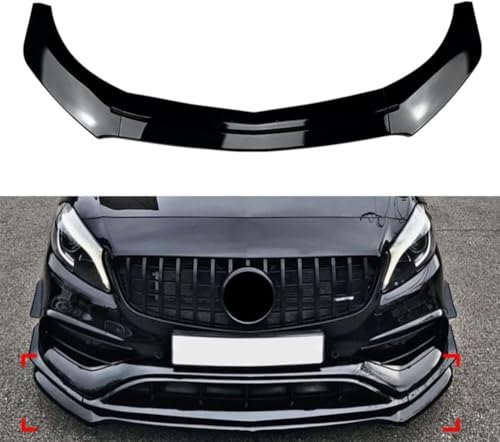 zjxcnb Auto Frontspoiler Lippe Für Classe A W176 A180 A200 A45 2013-2018, Frontlippe Spoiler Frontstoßstange Lip Splitter Diffusor Antikollisionsschutz Zubehör zjxcnb Auto Frontspoiler Lippe Für Classe A W176 A180 A200 A45 2013-2018, Frontlippe Spoiler Frontstoßstange Lip Splitter Diffusor Antikollisionsschutz Zubehör von zjxcnb