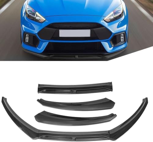 zjxcnb Auto Frontspoiler Lippe Für Ford Focus 2016-2018, Frontlippe Spoiler Frontstoßstange Lip Splitter Diffusor Antikollisionsschutz Zubehör zjxcnb Auto Frontspoiler Lippe Für Ford Focus 2016-2018, Frontlippe Spoiler Frontstoßstange Lip Splitter Diffusor Antikollisionsschutz Zubehör von zjxcnb
