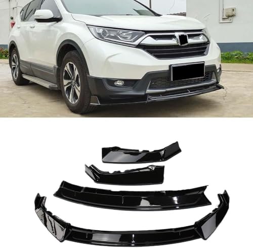 zjxcnb Auto Frontspoiler Lippe Für Honda CRV 2017-2020, Frontlippe Spoiler Frontstoßstange Lip Splitter Diffusor Antikollisionsschutz Zubehör von zjxcnb
