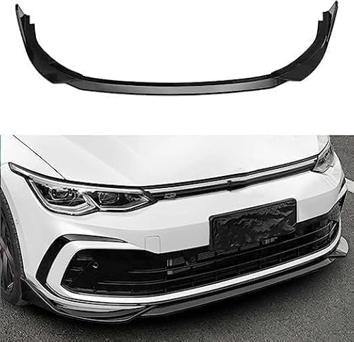 zjxcnb Auto Frontspoiler Lippe Für VW Golf 8 MK8 GTI GTD GTE R-Line TSI TDI 2020-2022, Frontlippe Spoiler Frontstoßstange Lip Splitter Diffusor Antikollisionsschutz Zubehör zjxcnb Auto Frontspoiler Lippe Für VW Golf 8 MK8 GTI GTD GTE R-Line TSI TDI 2020-2022, Frontlippe Spoiler Frontstoßstange Lip Splitter Diffusor Antikollisionsschutz Zubehör von zjxcnb