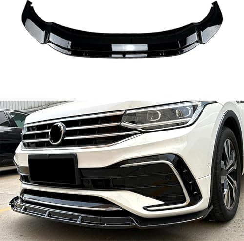 zjxcnb Auto Frontspoiler Lippe Für VW Tiguan L Tiguan R Line 2021 2022 2023+, Frontlippe Spoiler Frontstoßstange Lip Splitter Diffusor Antikollisionsschutz Zubehör zjxcnb Auto Frontspoiler Lippe Für VW Tiguan L Tiguan R Line 2021 2022 2023+, Frontlippe Spoiler Frontstoßstange Lip Splitter Diffusor Antikollisionsschutz Zubehör von zjxcnb