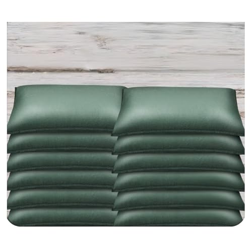 zklaseot 10er-Pack Sandfreie Sandsäcke, Wiederverwendbare Wasserbarrieren, Automatische Wasseraufnahme-Sandsäcke Für Türen, Garage, Keller, Türöffnung(30x70cm) von zklaseot