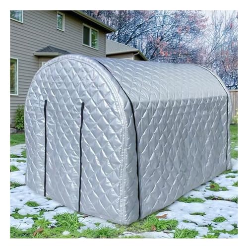 zklaseot Gewächshaus-Isolierdecke, Gartengewächshausabdeckung, Lagerunterstand Mit Reißverschluss, Geeignet Für Pflanzen Im Freien, Enthält Nur Die Decke(2.5x2x2m) von zklaseot