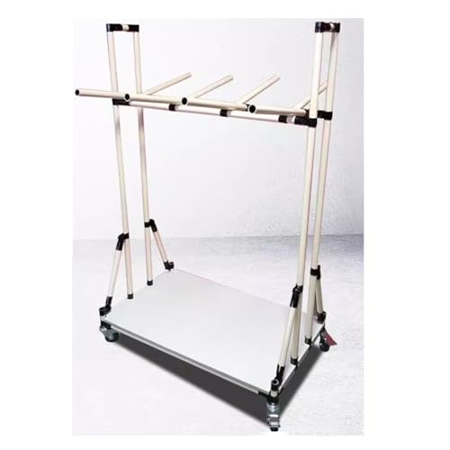zklaseot Kabelbaumständer, Tragbarer Kabelhalter for Effizientes Kabelmanagement, Mehrfachkabelspender for Den Einsatz In Der Elektroindustrie Und Im Einzelhandel(C-120x50x150cm) von zklaseot