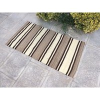 Handgewebter Kelim Teppich 60 X 90 cm Vintage Boho Teppich Handgewebter Kelim Teppich 60 X 90 cm Vintage Boho Teppich von zkrugs