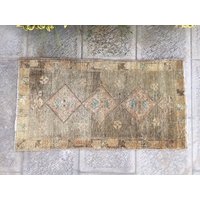 Handgewebter Kelim Teppich Läufer Aus Der Türkei 52 X 98 cm von zkrugs