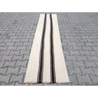 Handgewebter Kelim Teppich Läufer Grün Gestreifter | 60 X 250 cm Handgewebter Kelim Teppich Läufer Grün Gestreifter | 60 X 250 cm von zkrugs