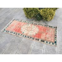 "Handgewebter Oushak Teppichläufer Roter Teppich "Grau" | 80 X 180 cm" "Handgewebter Oushak Teppichläufer Roter Teppich "Grau" | 80 X 180 cm" von zkrugs