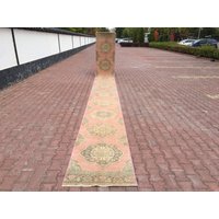 Handgewebter Teppich Läufer Im Flur, Design Rustikal | 2.6 X 25.4 Handgewebter Teppich Läufer Im Flur, Design Rustikal | 2.6 X 25.4 von zkrugs