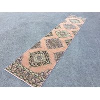 Handgewebter Teppich Läufer Oushak | 84 X 410 cm von zkrugs