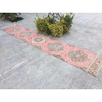 Handgewebter Teppichläufer Vintage Orientteppich in Pink | 70 X 40 cm Handgewebter Teppichläufer Vintage Orientteppich in Pink | 70 X 40 cm von zkrugs