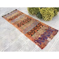 Kelim Teppich Läufer Handgewebte Bio-Wolle Im Boho Stil Kelim Teppich Läufer Handgewebte Bio-Wolle Im Boho Stil von zkrugs